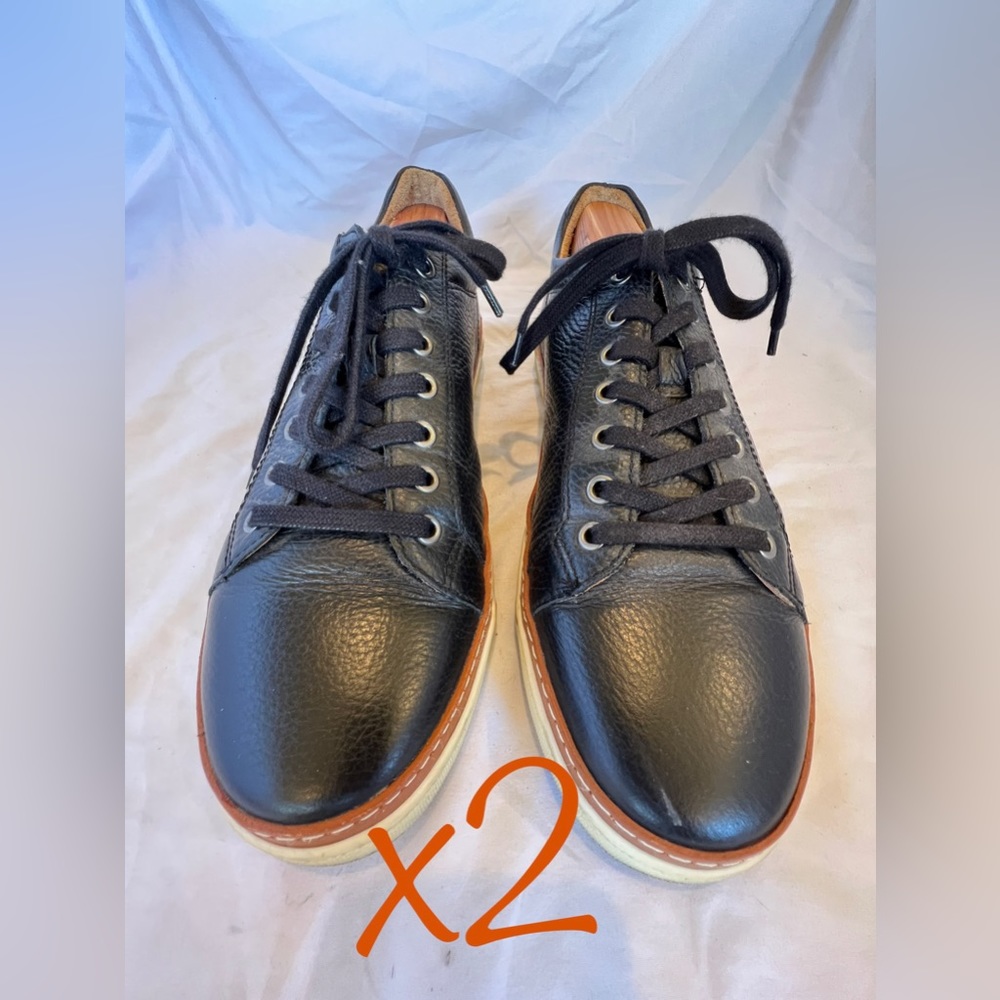 Allen Edmonds Porter - 2 pair (black and grey)